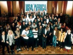 Кроме песен Lotfi Double Canon, можно слушать онлайн бесплатно USA For Africa.