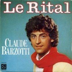 Песня Claude Barzotti Le chant des solitaries - слушать онлайн.