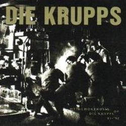 Кроме песен Клюшникова Дарья, можно слушать онлайн бесплатно Die Krupps.