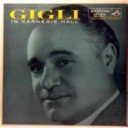 Кроме песен Dargaard, можно слушать онлайн бесплатно Beniamino Gigli.