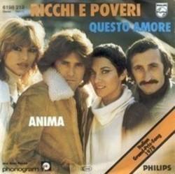 Песня Ricchi E Poveri PUBBLICITTA - слушать онлайн.